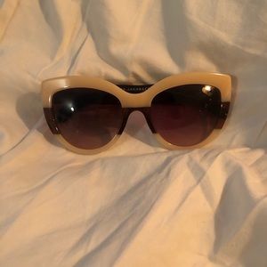 Marc by Marc Jacob’s beige and brown sunglasses
